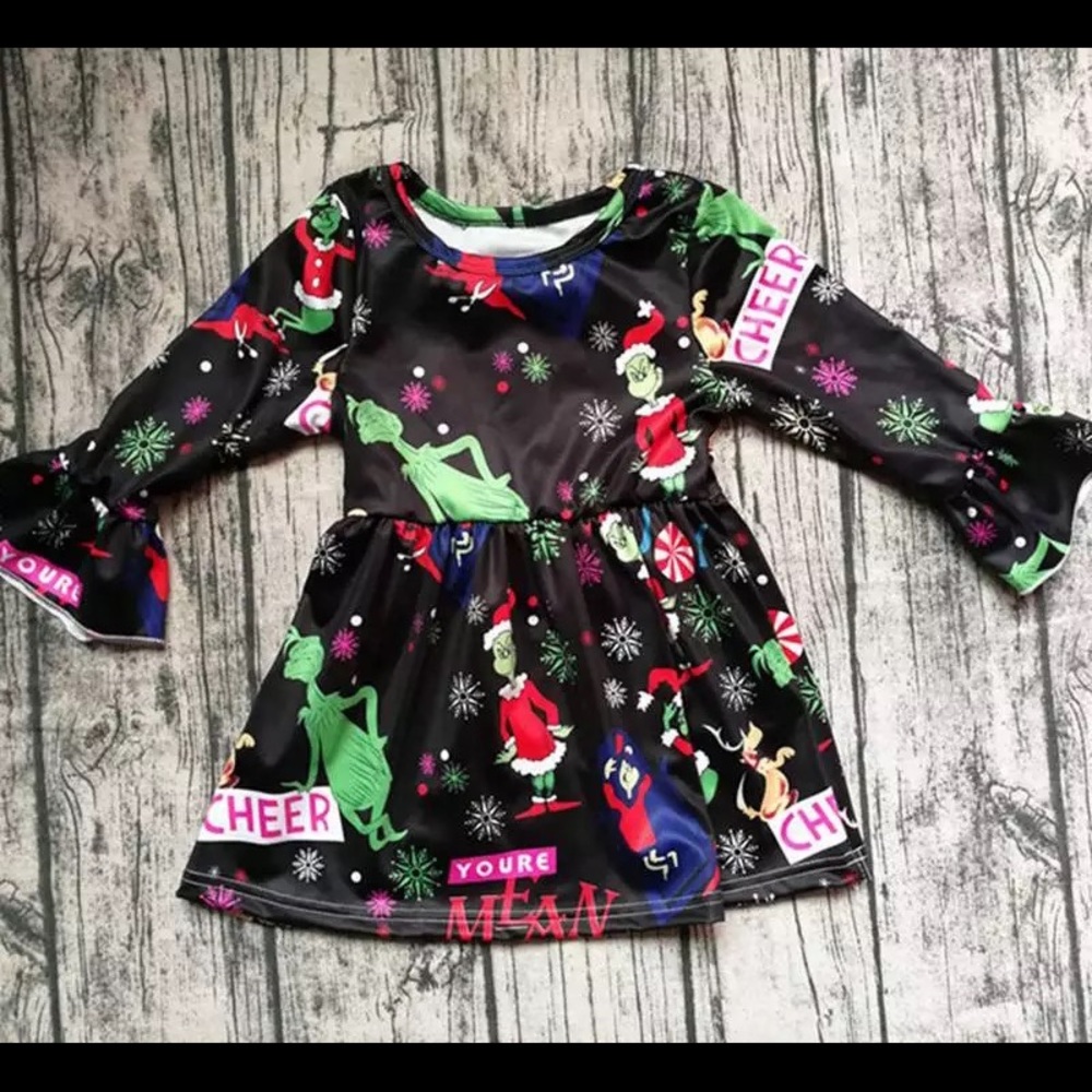 Grinch Christmas dress